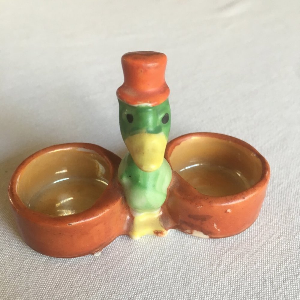 Vintage Salt & Pepper Container Tray Made in Japan